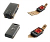 Leren Case HTC Touch Pro, Raphael, O2 XDA Diamond Pro - Zwart / Bruin